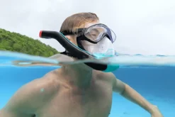 Bestway Swim Gear< Flowtech Full-Face Snorkel Mask L/Xl, Teal